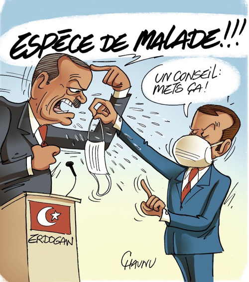 Caricature Erdogan